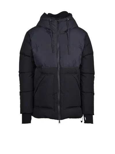After Label Black Galena Technical Padded Polyester Down Jacket