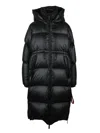 After Label Black Polyamide Aberdeen Down Jacket In Black