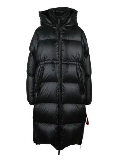 After Label Black Polyamide Aberdeen Down Jacket