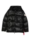 After Label Katalla Hooded Padded Coat In Black