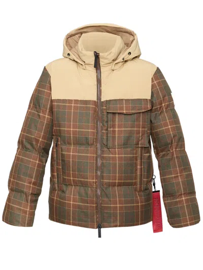 After Label Brown Down Jacket