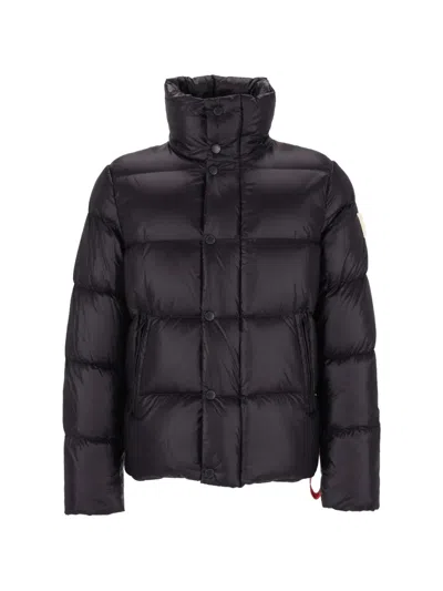 After Label Chamonix Quilted Coat In Blue