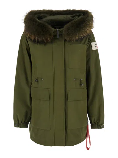 After Label Coat In Green