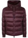 After Label Down Jacket With Hood Clothing In Red