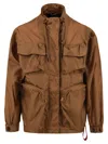 After Label Coats Brown In Gold