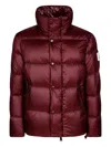 After Label Chamonix Padded Jacket In Red