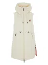 After Label Cortina Sleeveless Coat In Multi