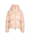 After Label Cropped Quilted Puffer Jacket In Multi