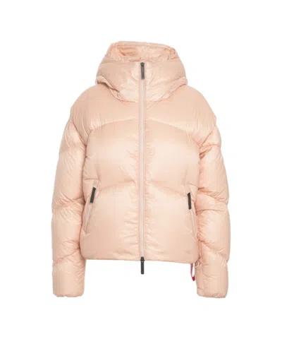 After Label Cropped Quilted Puffer Jacket In Multi
