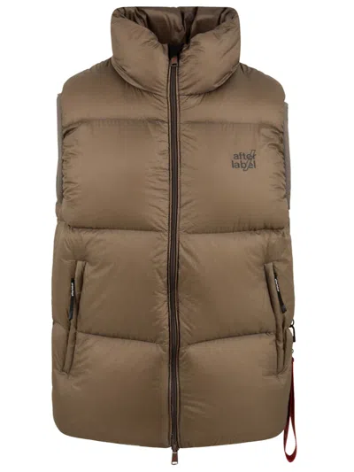 After Label 标签夹克鸽子灰色 In Brown