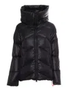 After Label Down Jacket In Black