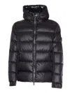 After Label Down Jacket In Black