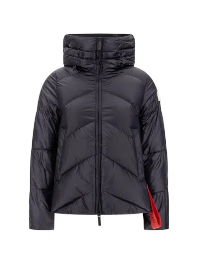 After Label Helsinki Quilted Hooded Jacket In 블루