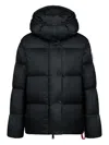 After Label Hooded-neck Quilted Jacket In Black