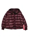 After Label Hooded Quilted Jacket In White
