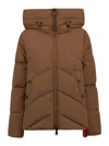 After Label Jacket Padded In Brown