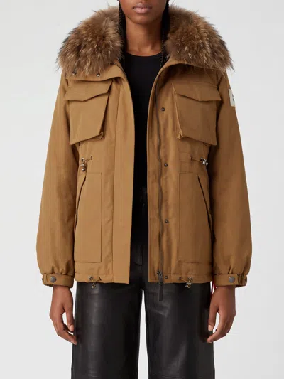 After Label Jacket Woman Color Beige
