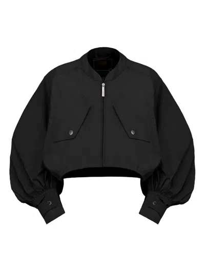After Label Kars Cropped Jacket In Black