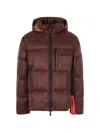 After Label Katalla Quilted Down Jacket In Brown