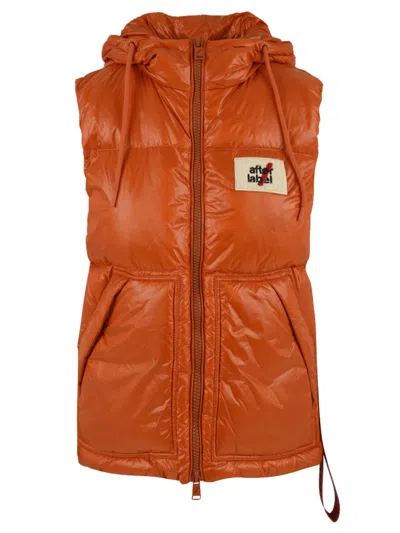 After Label 标签夹克橙色之后 In Orange