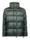 After Label Chamonix Puffer Jacket In Green