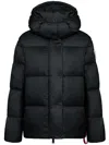 After Label Hooded-neck Quilted Jacket In Black