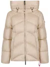 After Label Helsinki Puffer Jacket In White