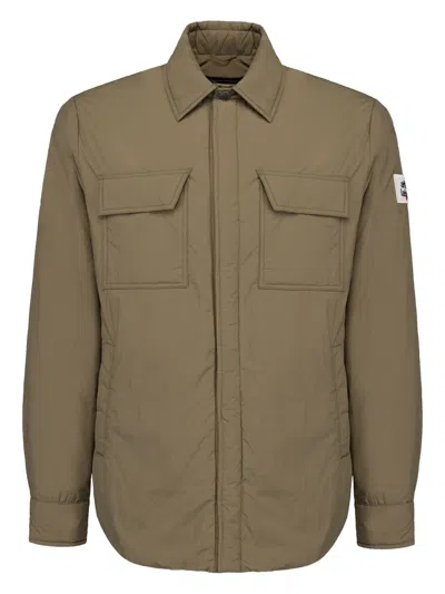After Label Patch-pocket Military Jacket In Green