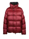 After Label Red Chamonix Water-resistant Polyamide Down Jacket In Red
