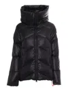 After Label Down Jacket In Black