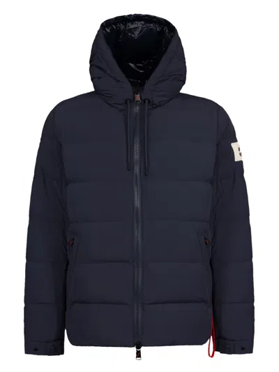 After Label Verbier Puffer Jacket In Blue