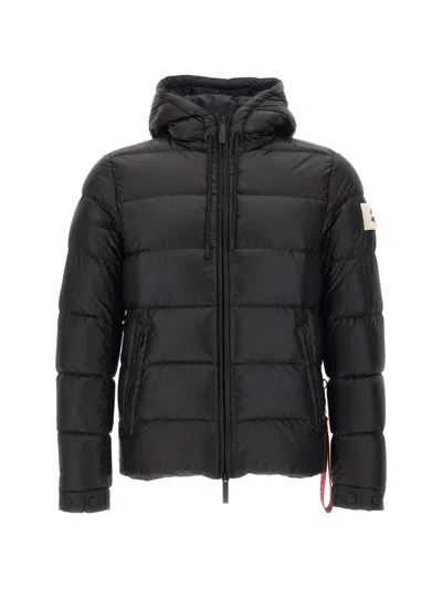 After Label Verbier Quilted Jacket In Black