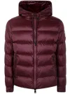 After Label Down Jacket With Hood Clothing In Red