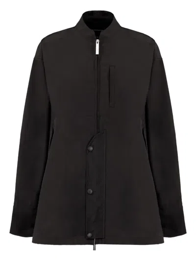 AFTER LABEL ZIPPED JACKET