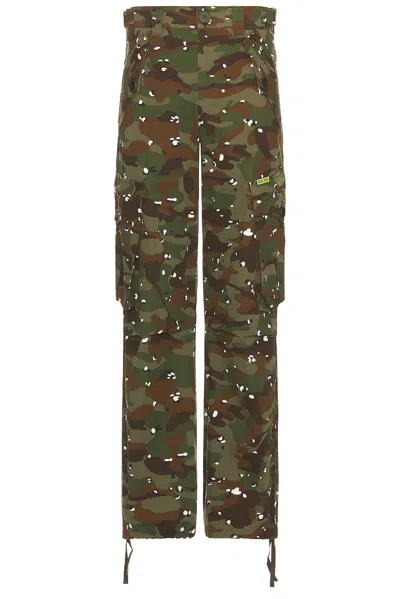 After Pray Khaki Military Camo Cargo Pants