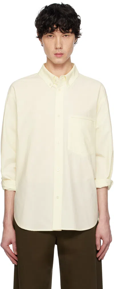 After Pray Yellow Essentia Comfy Shirt In Lemon