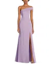 After Six One-shoulder Evening Gown In Purple