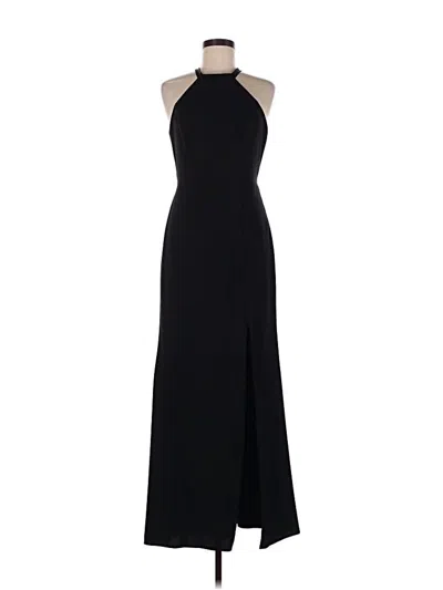 Pre-owned After Six Cocktail Dress In Black