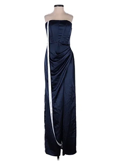After Six Cocktail Dress In Blue