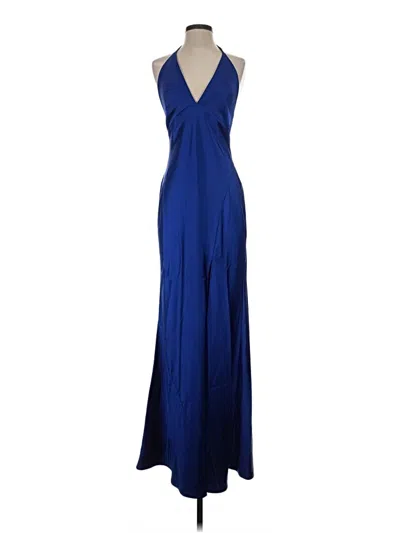 Pre-owned After Six Cocktail Dress In Blue