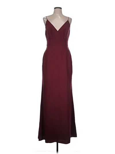 After Six Cocktail Dress In Burgundy