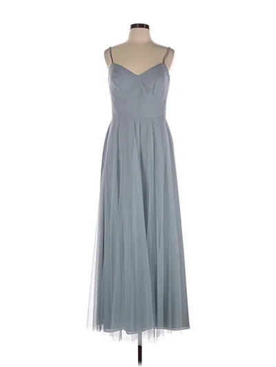 Pre-owned After Six Cocktail Dress In Gray