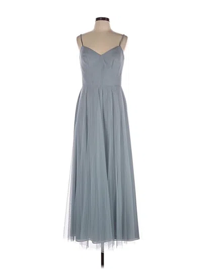 Pre-owned After Six Cocktail Dress In Gray