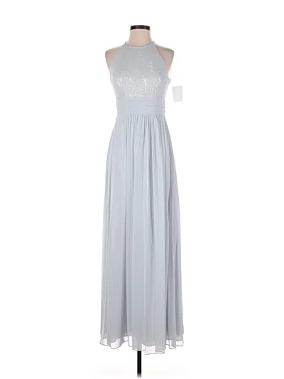 Pre-owned After Six Cocktail Dress In Gray