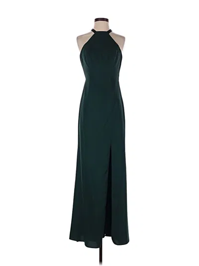 Pre-owned After Six Cocktail Dress In Green