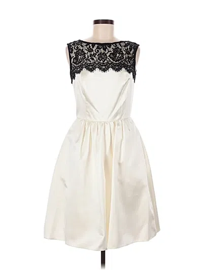 Pre-owned After Six Cocktail Dress In Ivory