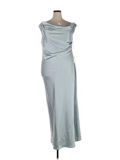 After Six Cocktail Dress In Silver