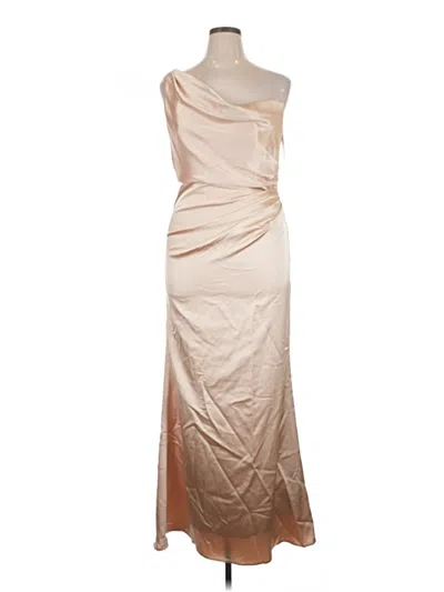 After Six Cocktail Dress In Tan