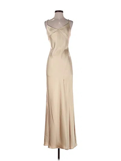 After Six Cocktail Dress In Tan