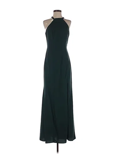 Pre-owned After Six Cocktail Dress In Green